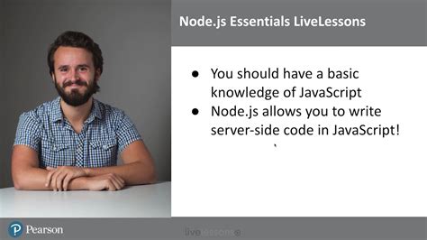 Nodejs Essentials Livelessons Video Training Informit