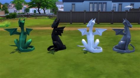 Dragon Sculpture By Hippy70 At Mod The Sims Sims 4 Updates