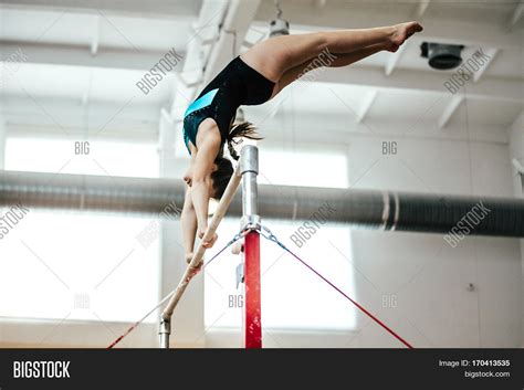 Girl Athlete Gymnast Image And Photo Free Trial Bigstock