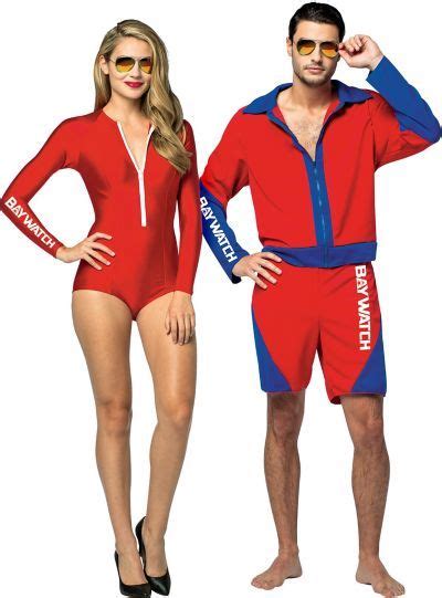 I give you a mini tutorial on how you can achieve each look. Hit the beach or the Halloween party in these Baywatch Babe & Baywatch Couples Costumes. Wear ...