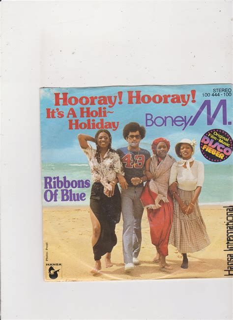 Single Boney M Hooray Hooray Its A Holi Holiday