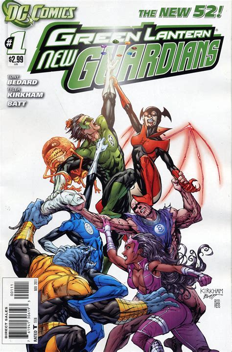 Green Lantern New Guardians Vol 1 Dc Comics Database