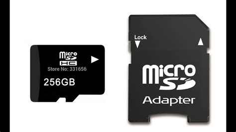 While minisd is small (0.84 inches x 0.78 in. Micro SD Card 256GB - Test - YouTube