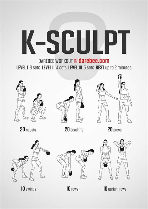 K Sculpt Workout Full Body Difficulty 35 Fitness Workouts
