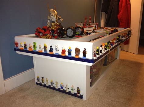 Lego Mini Figure Storage Around The Lego Table Ideas Lego