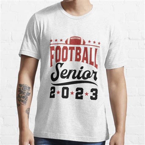 Football Senior 2023 T Shirt For Sale By Jaygo Redbubble