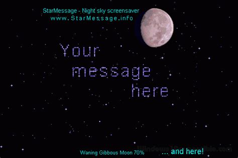 Starmessage Moon Phase Screensaver 421 Free Download