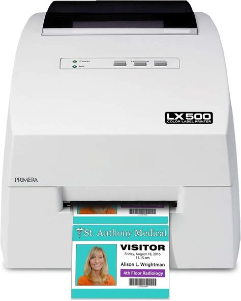 Primera Lx500 Color Label Printer Max Print Width 4 Inches At Rs