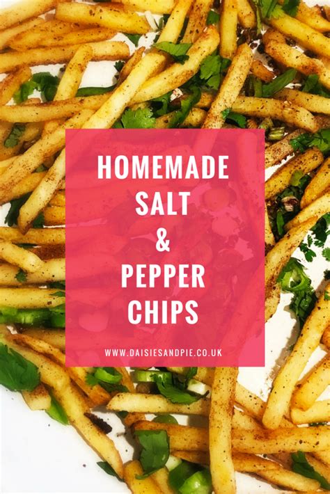 Totally Awesome Homemade Chinese Style Salt And Pepper Chips These