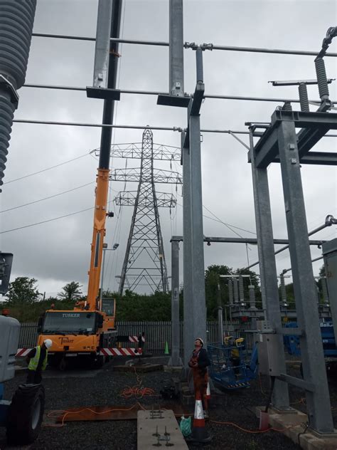 Tandragee Main 275110kv Substation Installation Of A New 110kv Ais