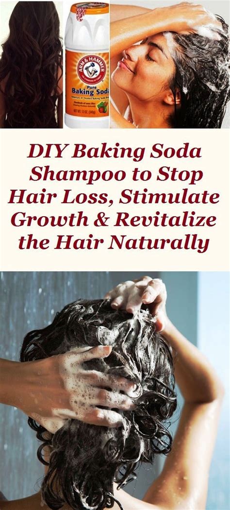 Diy Baking Soda Shampoo To Stop Hair Loss Stimulate Growth And Revitalize The Hair Naturally