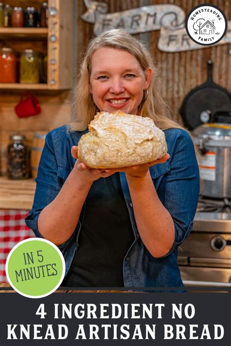 5 Minute No Knead Artisan Bread Just 4 Ingredients Recipe Artisan Bread Artisan Bread