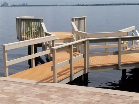 Tandeck Recycled Plastic Decking And Railing Honc Docks Shoreline Lumber Outdoor Chairs Outdoor