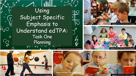 Using Subject Specific Emphasis To Understand Edtpa Task One Planning