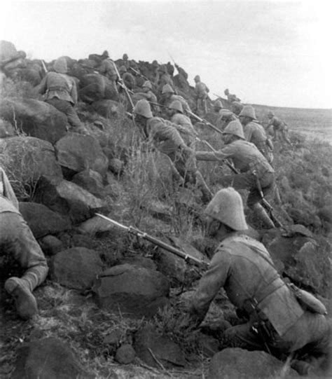 The Royal Canadian Regiment Assaults A Boer Position As The Anglo