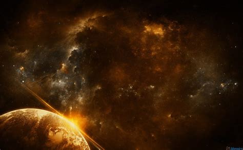 1080p Free Download Golden Planet Planets Sun Space Sky Gold