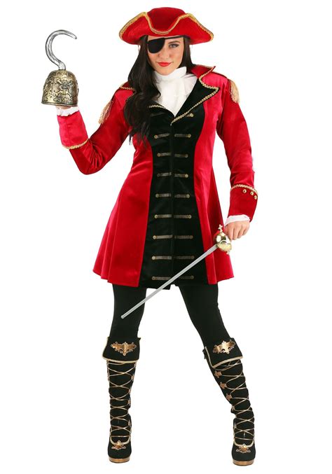 Womens Captain Hook Costume Costume Reenactment And Theater Apparel