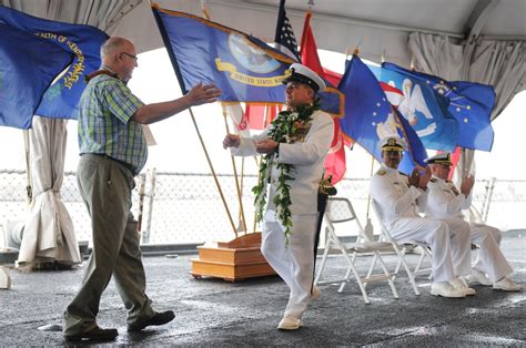 Dvids Images Jbphh Cmc Retires Aboard Battleship Missouri Memorial