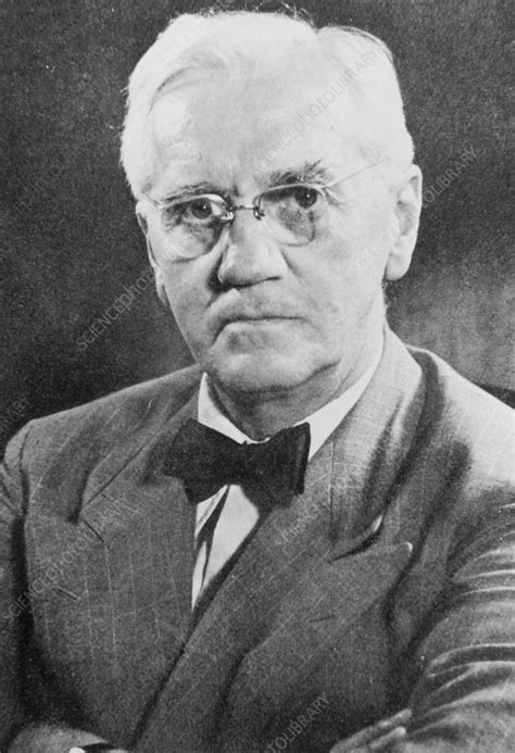 Portrait Of Sir Alexander Fleming Stock Image H Science