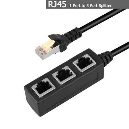 Also, if you are using cat6 vs cat7, you have to keep in mind that if there are other ethernet cables like cat5 being used, they will slow down the performance. RJ45 LAN Ethernet 1 to 3 Port Splitter Cable Network Cat5 ...
