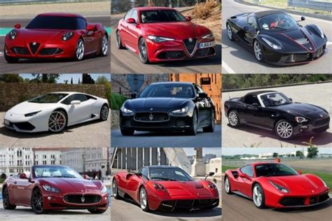 An Appreciation For Car Brand From Italy And Their Iconic Models