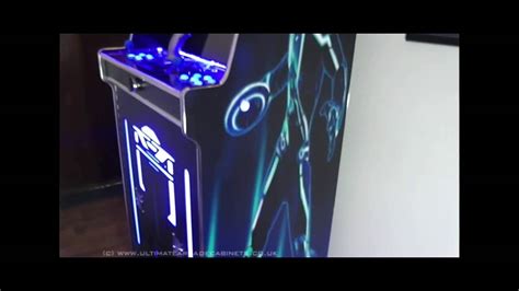 Custom Build Tron Legacy Retro Arcade Machine Youtube