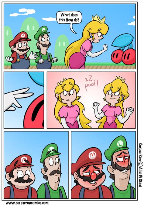 Item Corpseruncomics Mario Princess Peach Item
