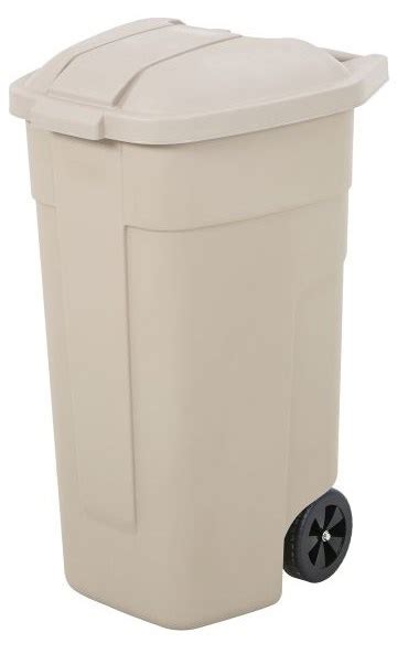 Rubbermaid 100 Litre Mobile Container With Lid U Group 12901 Uk