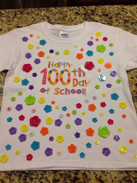 shirt i made for riley s 100th day of school 100 days of school project kindergartens 100