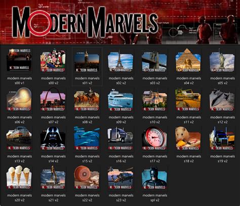 Modern Marvels Tv Series V2 By Maduece5090 On Deviantart