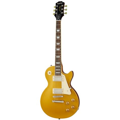Epiphone Les Paul Standard 50s Metallic Gold Electric From Kennys