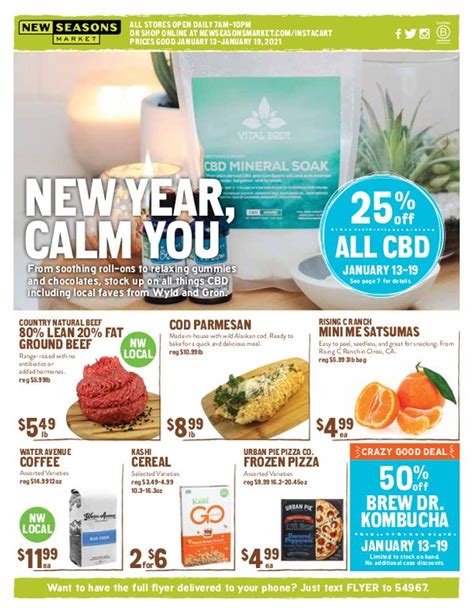 New Seasons Market Or Weekly Ad Flyer January 13 To January 19 2021