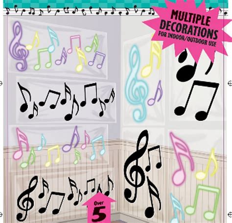 Giant Printable Music Notes