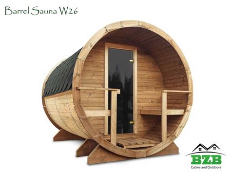 Barrel Sauna Kit W26 Bzb Cabins