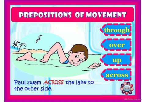 Prepositions Of Movement English Esl Powerpoints Hot Sex Picture