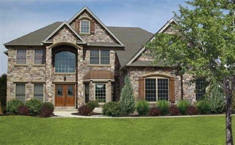 7 Different Types Of Natural Stone For Your Home Stone Exterior Houses
