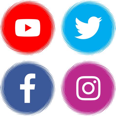 Facebook Twitter Instagram Icon At Collection Of