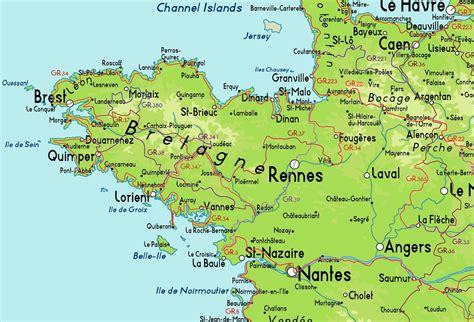 Bretaña Francesa La Guía De Geografía