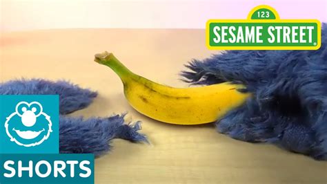 Sesame Street Unboxing A Banana With Cookie Monster YouTube