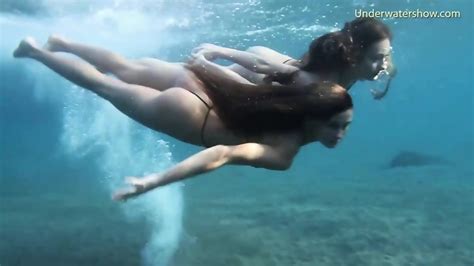 Nude Underwater Fun
