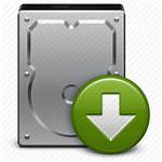 Icon Drive Disk Hard Storage Icons Arrow