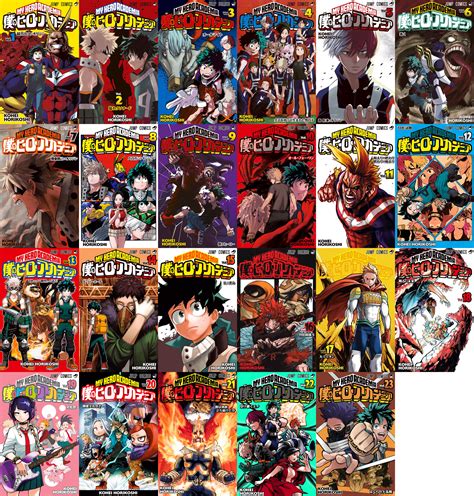 All My Hero Academia Manga Covers Bmp Underpants