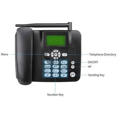 Home And Office Communication Devices Black F317 Gsm Fixed Wireless