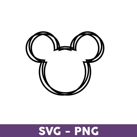 Mickey Mouse Svg Mickey Head Svg Disney Svg Disney Trip S Inspire Uplift
