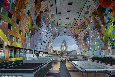 Futuristic Food Hall Opens In The Netherlands Daily Mail