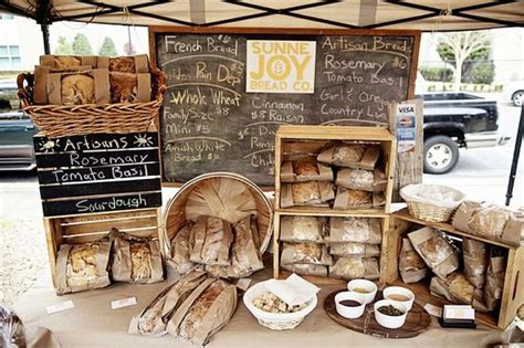 Baked Goods Booth Ideas For Farmers Market Bakery Display Farmers
