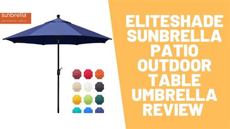 Eliteshade Sunbrella Patio Outdoor Table Umbrella Review 📌 Is It The