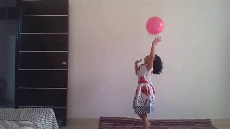 Alisha Playing With Ball Youtube