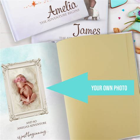 The Personalised New Baby Keepsake Book By My Given Name