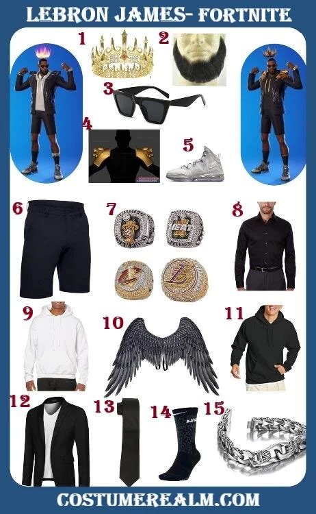 How To Dress Like Lebron James Costume Guide Be The Mvp Of Halloween Guide For Cosplay And Halloween
